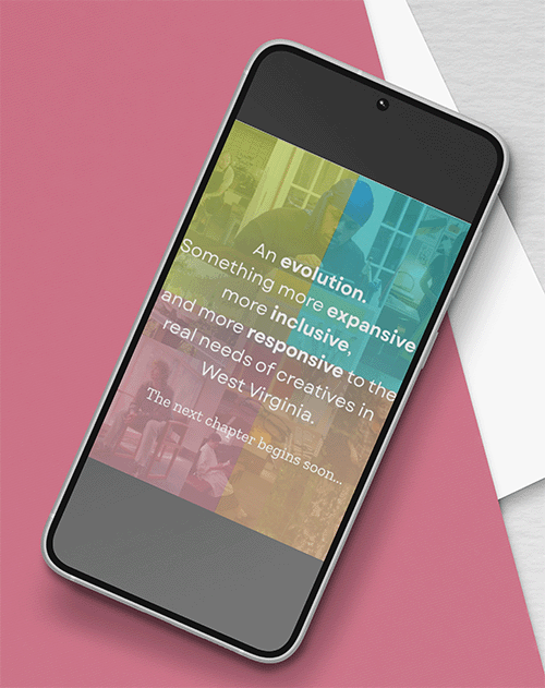 phone with social media designs on it