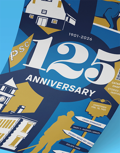 Potomac State 125 Anniversary Poster