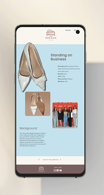 Color palette and type kit